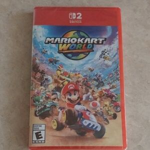 Nintendo Mario Kart World - Red Cover